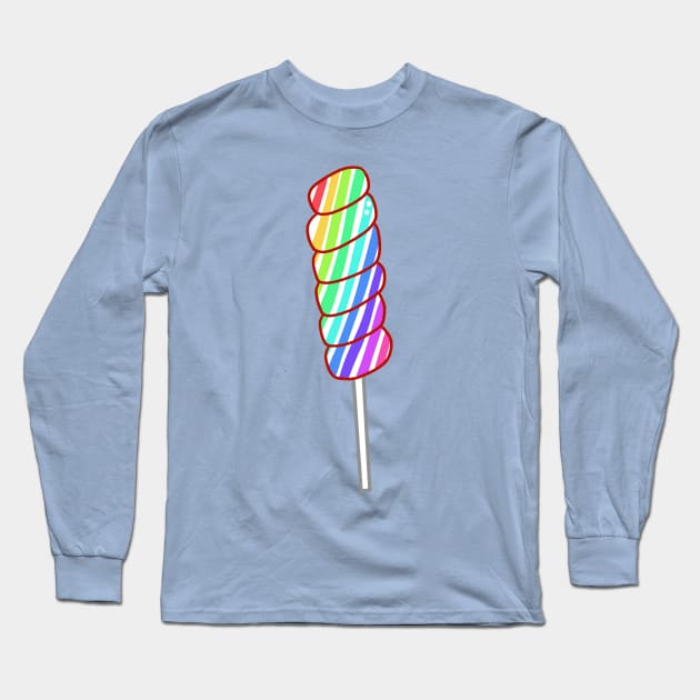 Rainbow Pop Long Sleeve T-Shirt by saradaboru